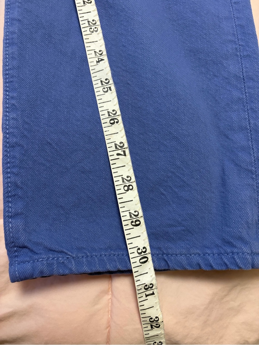 Levi's 501 Original Fit Jeans - Rare Cornflower Blue (W31 x L30) - Picture 6 of 9